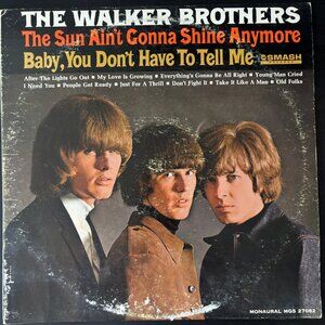 THE WALKER BROTHERS THE SUN AINT GONNA SHINE ANYMORE - vinyl